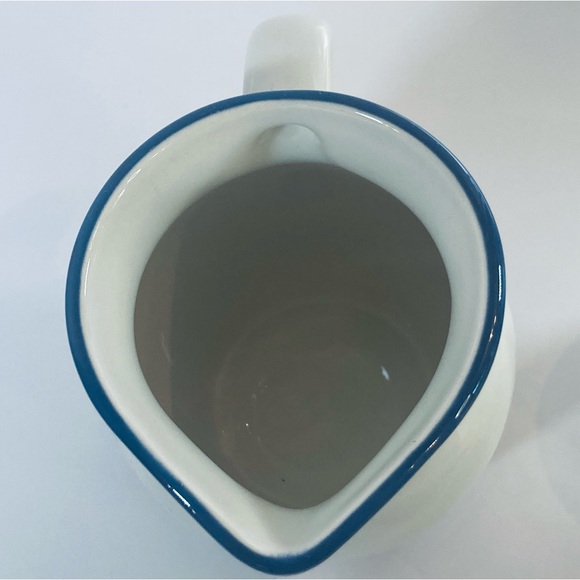 Pfaltzgraff Northwinds Creamer Vintage USA Blue Green No Chips or Cracks - Picture 4 of 6